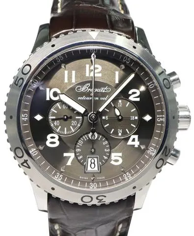 Breguet Type XX - XXI - XXII 3810ST/92/9ZU 43mm Stainless steel Gray