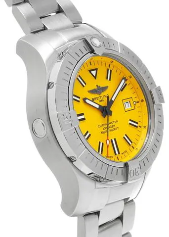 Breitling Avenger A17319101I1A1 45mm Stainless steel Yellow 2