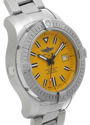 Breitling Avenger A17319101I1A1 45mm Stainless steel Yellow 2