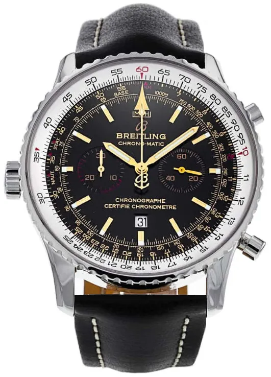 Breitling Chrono-Matic A41350 41.5mm Stainless steel Black