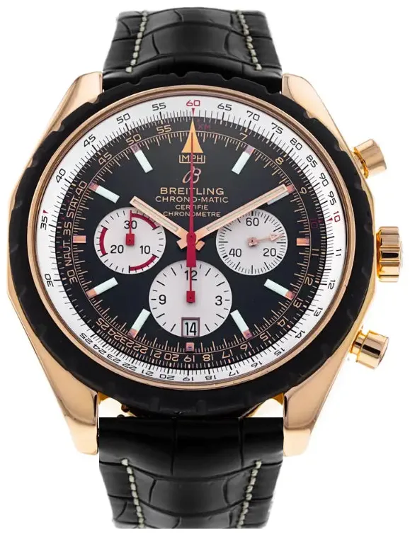 Breitling Chrono-Matic R14360 49mm Rose gold Black