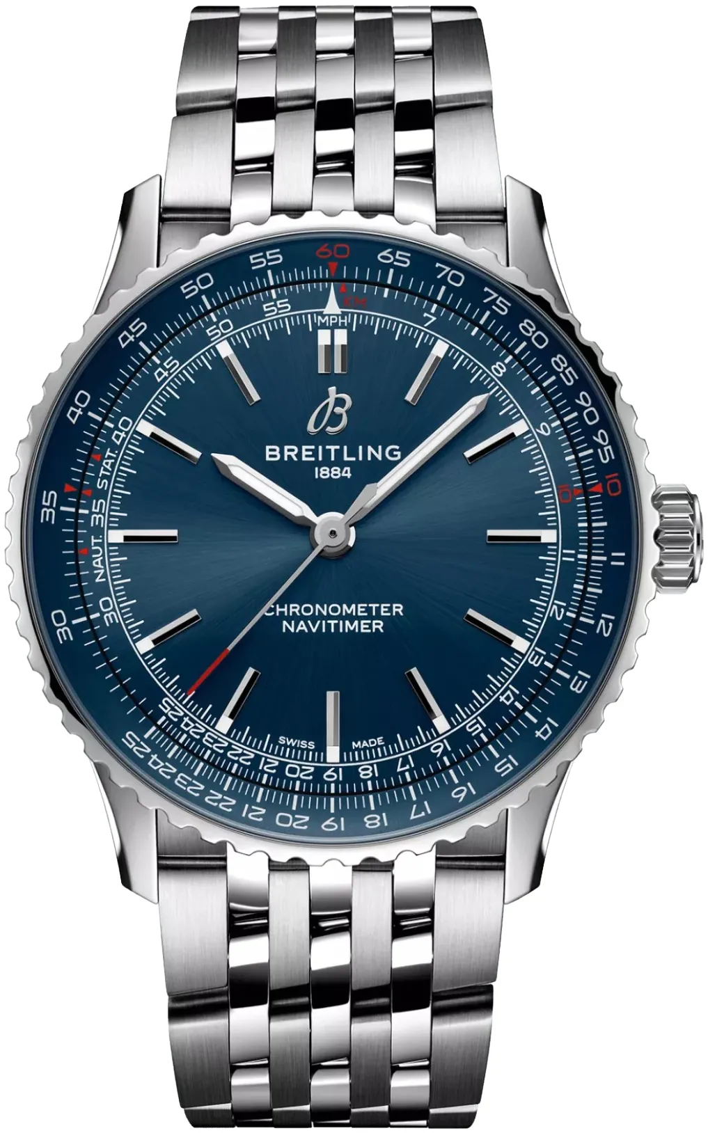 Breitling Navitimer A17329161C1A1 41mm Stainless steel Blue