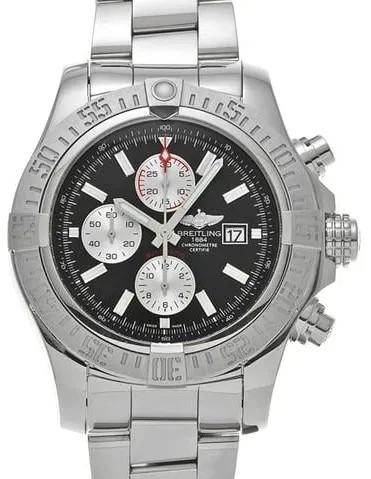 Breitling Super Avenger II A1337111/BC29 48mm Stainless steel Black