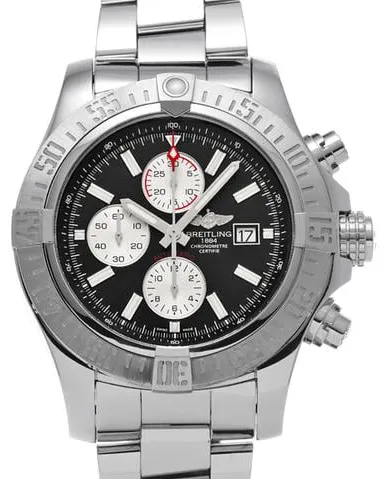 Breitling Super Avenger II A1337111/BC29 48mm Stainless steel Black