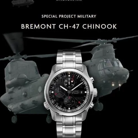 Bremont ALT1-Z Zulu ALT1-Z/CH47 43mm Stainless steel Black 12