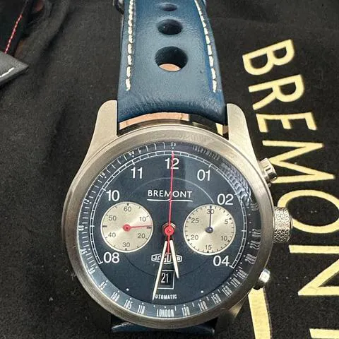 Bremont Jaguar D-TYPE-BL-R-S 43mm Stainless steel Blue 1