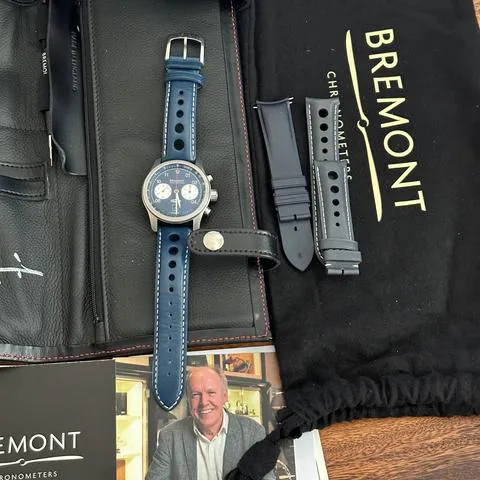 Bremont Jaguar D-TYPE-BL-R-S 43mm Stainless steel Blue 8