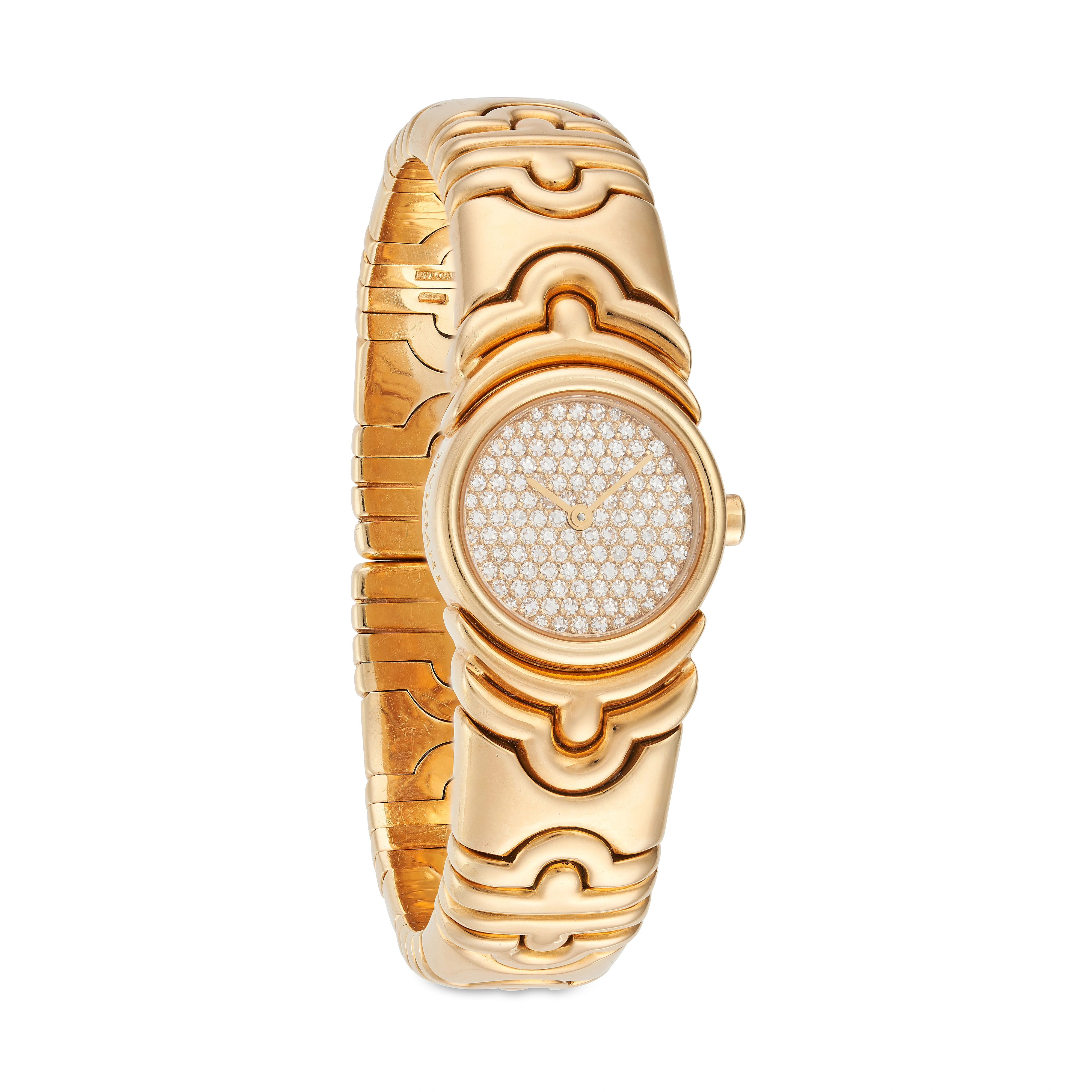 Bulgari Parentesi Bulgari 20mm Yellow gold Diamond-set