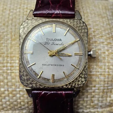 Bulova 28.4mm Yellow gold and Stainless steel 11