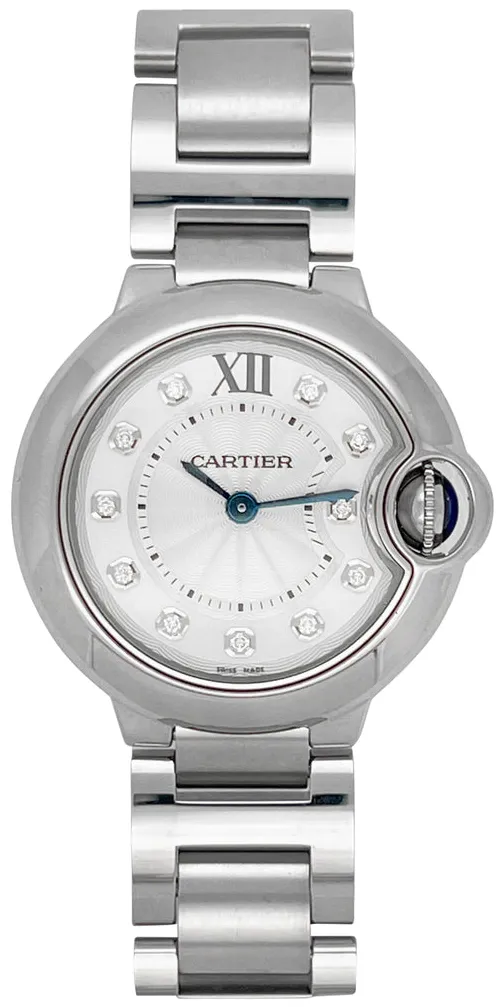 Cartier Ballon Bleu 28mm WE902073 28mm Stainless steel Silver