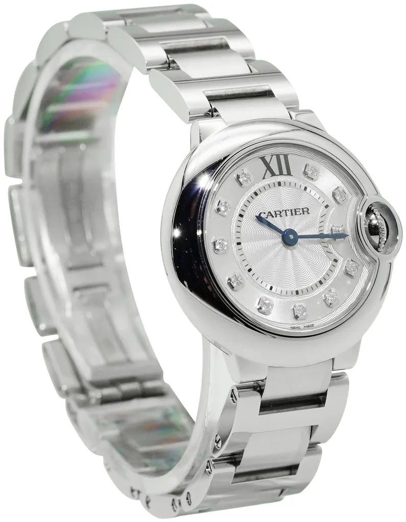 Cartier Ballon Bleu 28mm WE902073 28mm Stainless steel Silver 1