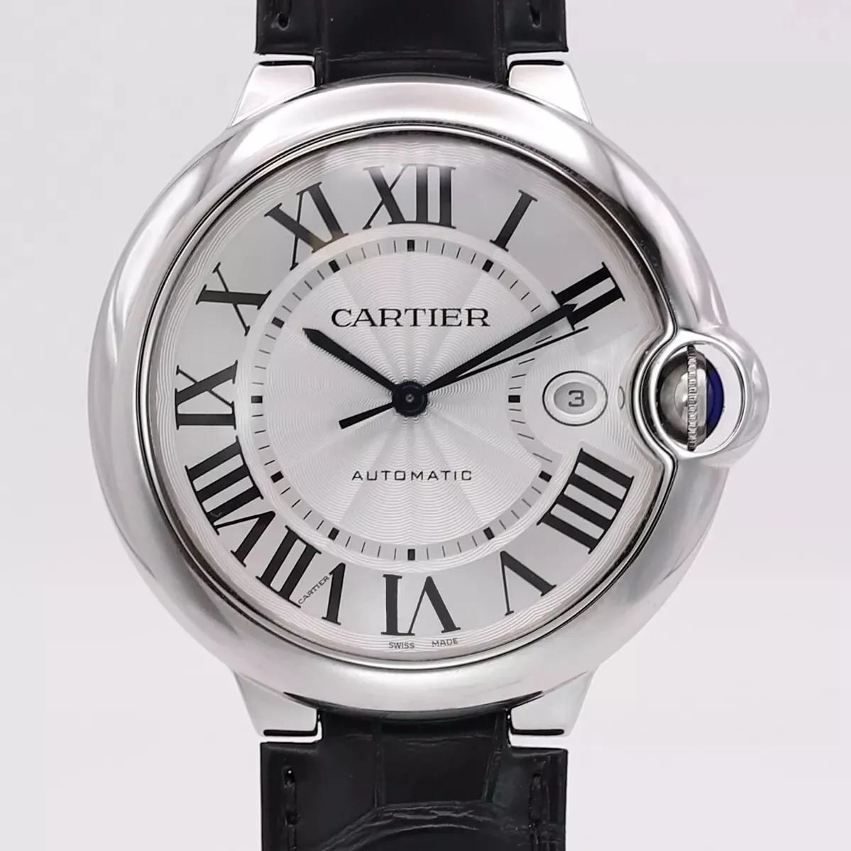 Cartier Ballon Bleu de Cartier W69016Z4 42mm Stainless steel Silver