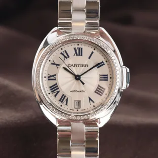 Cartier Clé WJCL0007 White gold Silver