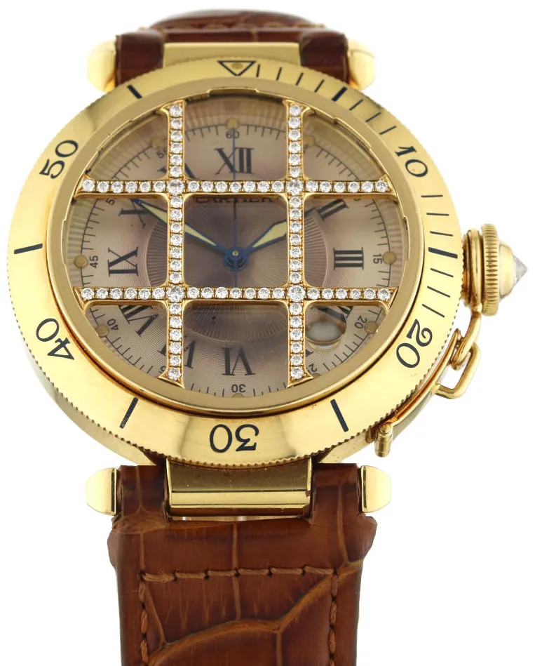 Cartier Pasha 1023 38mm Yellow gold