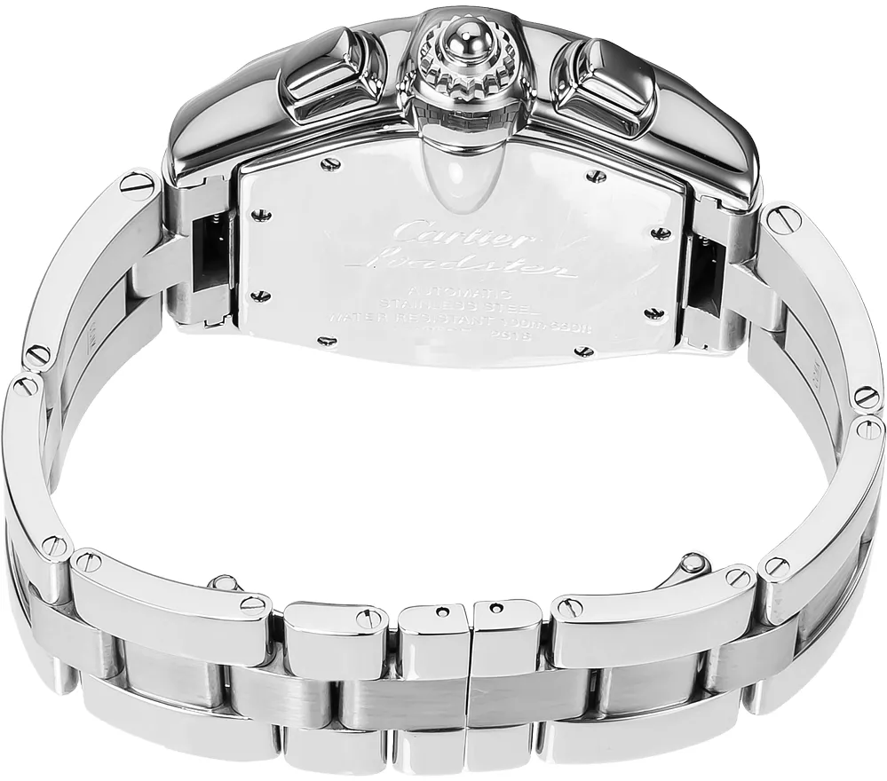 Cartier Roadster W62006X6 38mm Stainless steel Silver Gray 2