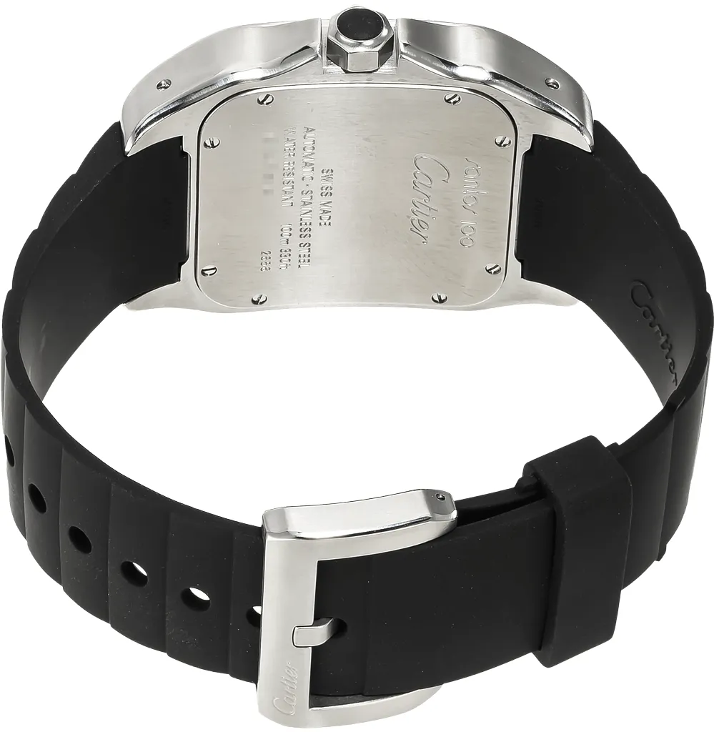 Cartier Santos 100 W20121U2 38mm Stainless steel Silver Gray 2