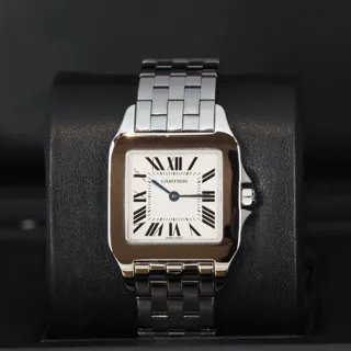 Cartier Santos Demoiselle W25065Z5 Stainless steel Silver