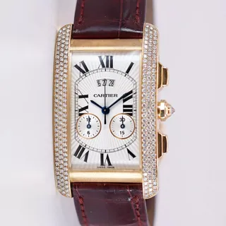 Cartier Tank Américaine 2568 Yellow gold Silver