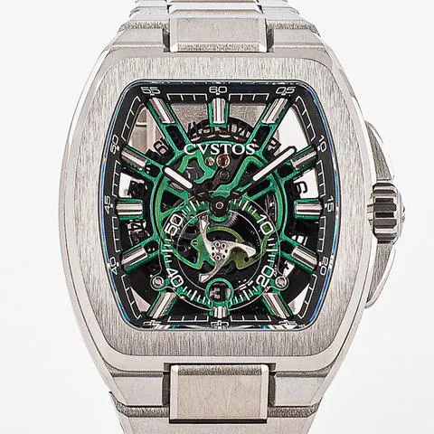 Cvstos F00103.4217001 42mm Titanium Green