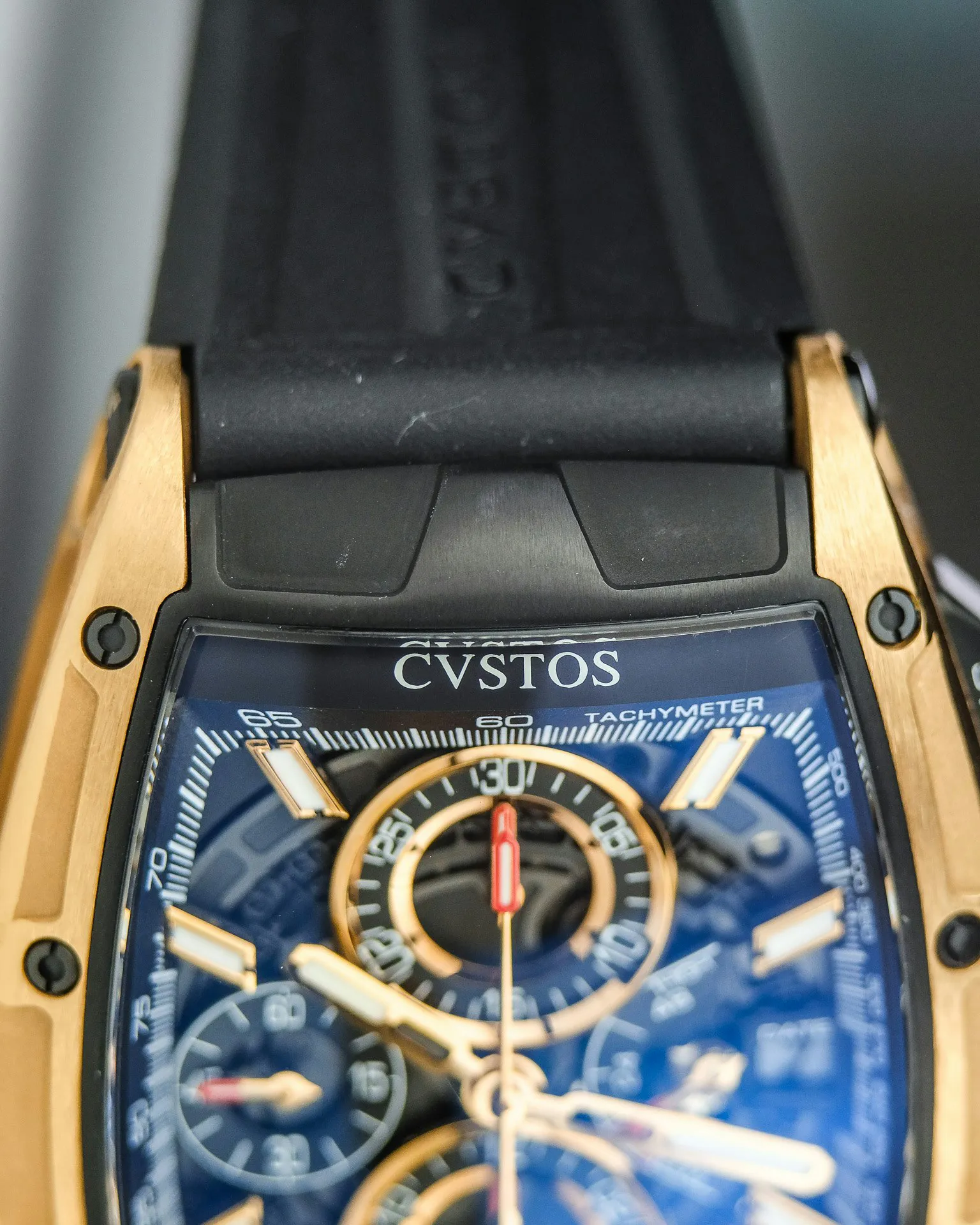 Cvstos Challange II Chrono 41mm Titanium and Yellow gold Skeletonized 3