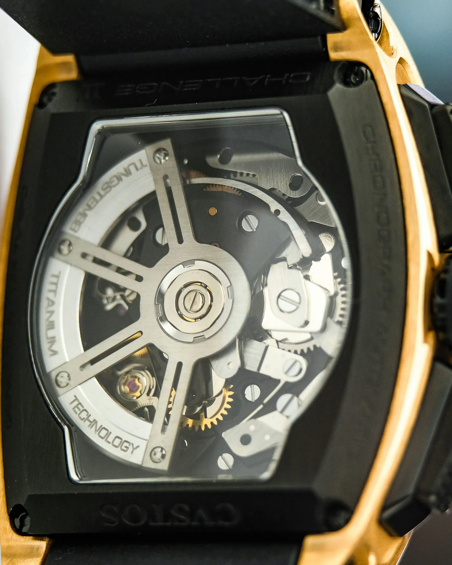 Cvstos Challange II Chrono 41mm Titanium and Yellow gold Skeletonized 17