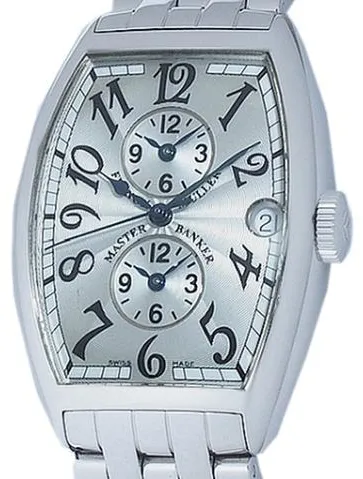 Franck Muller Master Banker 5850 MB 45mm Stainless steel Silver