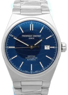 Frédérique Constant Classics Index FC-303N4NH6B Stainless steel Blue