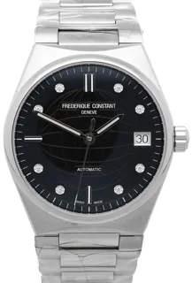 Frédérique Constant Ladies Automatic FC-303BD2NH6B Stainless steel Black