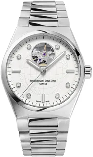 Frédérique Constant Ladies Automatic Heart Beat FC-310SD2NH6B Stainless steel Silver