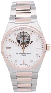 Frédérique Constant Ladies Automatic Heart Beat FC-310VD2NH2B Stainless steel Silver