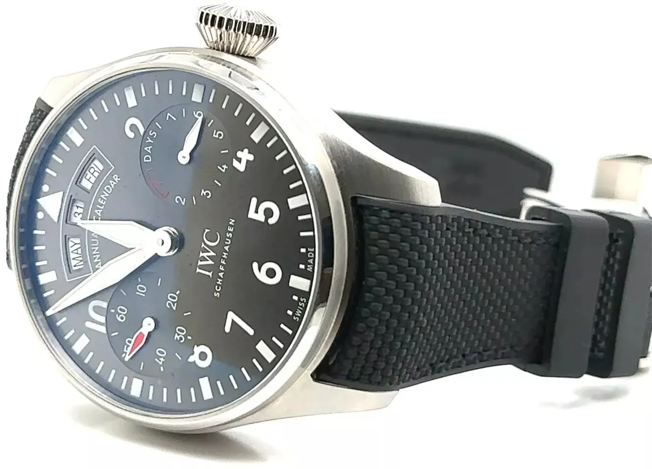 IWC Big Pilot IW502702 46.2mm Stainless steel Gray 3