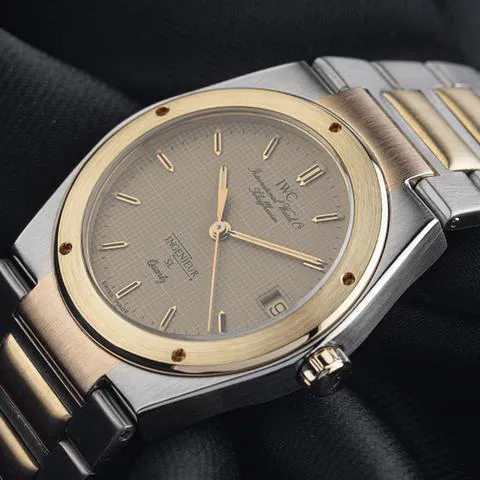 IWC Ingenieur 4503 34mm Yellow gold and Stainless steel Champagne 2