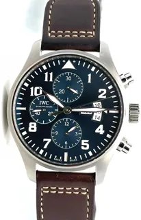 IWC Pilot IW377706 Stainless steel Blue