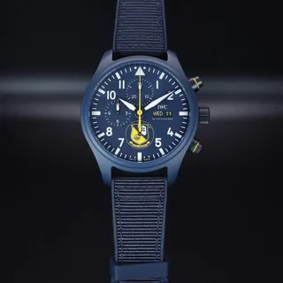 IWC Pilot IW389109 Ceramic Blue