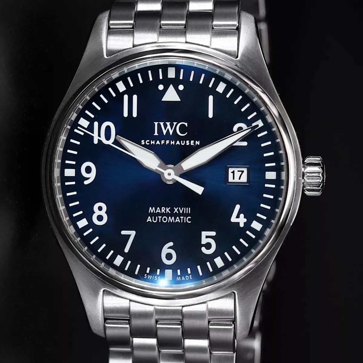 IWC Pilot Mark IW327014 40mm Stainless steel Blue