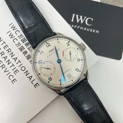 IWC Portugieser IW500107 42mm Stainless steel Silver