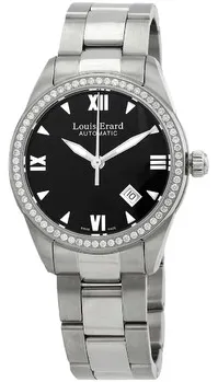 Louis Erard Héritage 69101SE02.BMA19 40mm Stainless steel Black