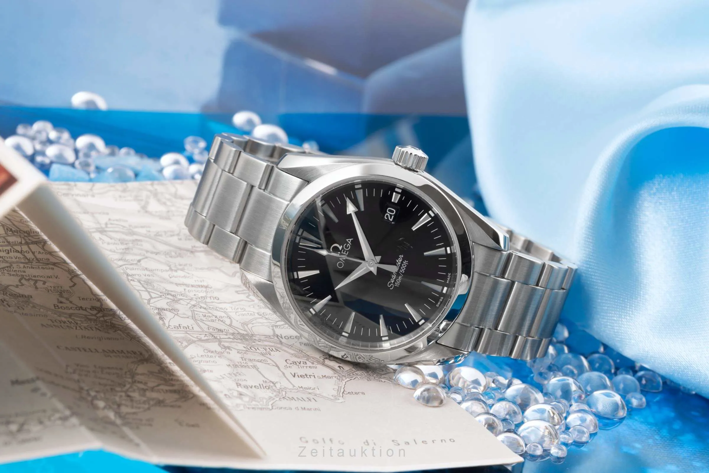 Omega Aqua Terra 2518.50.00 36mm Stainless steel Black 1