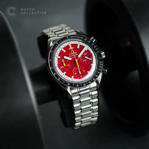 Omega Speedmaster Reduced 3510.61.00 39mm Stainless steel Red