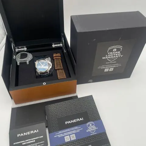 Panerai Luminor PAM 01270 40mm Stainless steel Blue 8