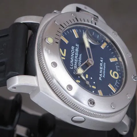 Panerai Submersible PAM 00087 44mm Stainless steel Blue 13