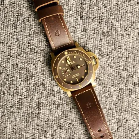 Panerai Submersible PAM 00968 47mm Bronze Brown 4