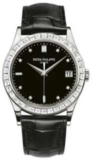 Patek Philippe Calatrava 5118P Platinum Black