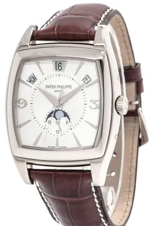 Patek Philippe Gondolo 5135G-001 38mm White gold Silver