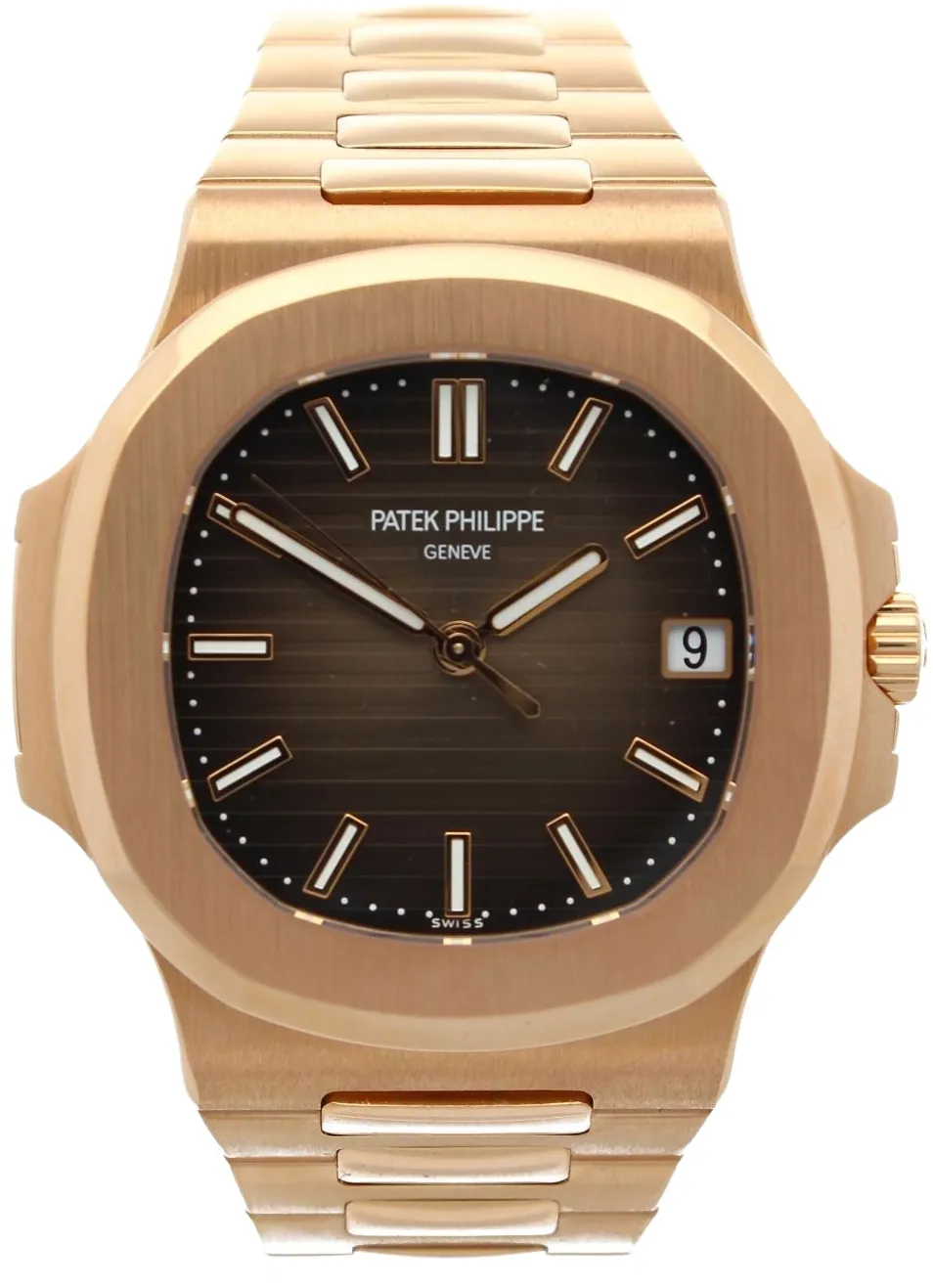 Patek Philippe Nautilus 5711/1R-001 40mm Rose gold Brown