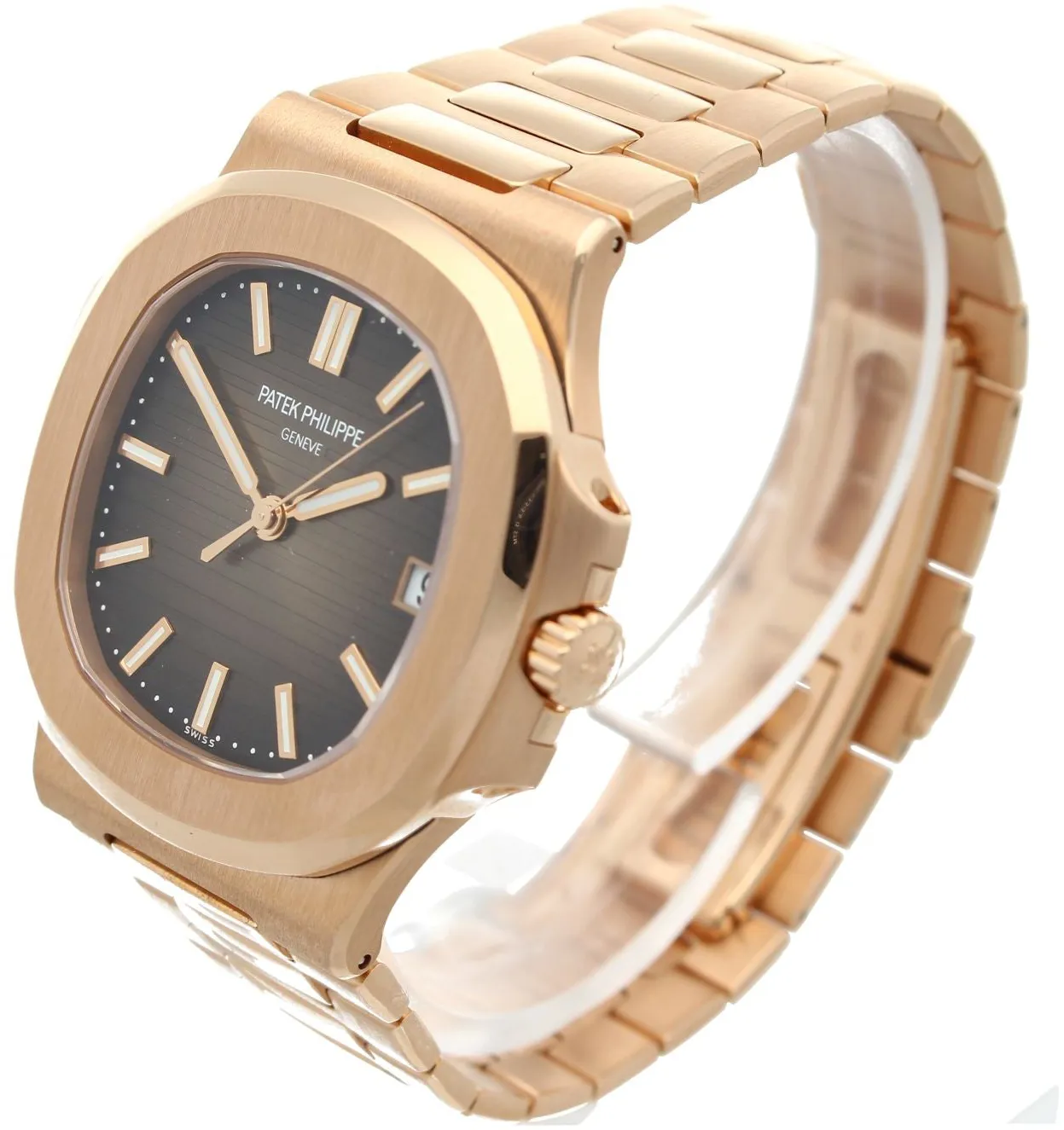 Patek Philippe Nautilus 5711/1R-001 40mm Rose gold Brown 2