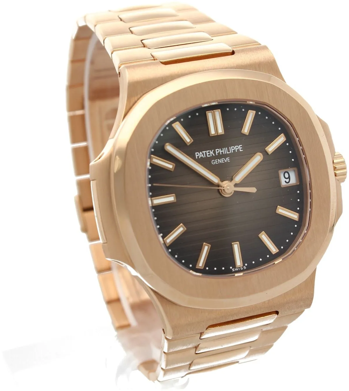 Patek Philippe Nautilus 5711/1R-001 40mm Rose gold Brown 3