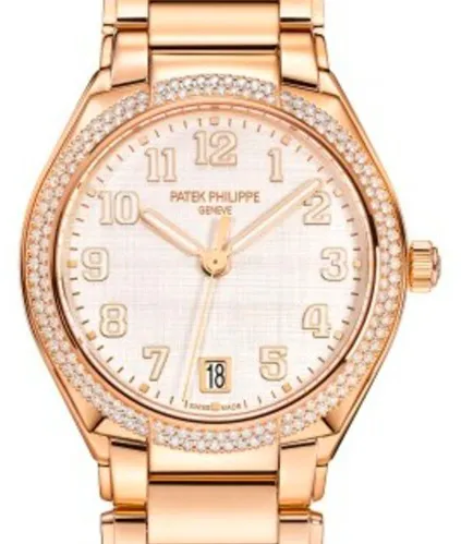 Patek Philippe Twenty~4 7300/1200R-010 36mm Rose gold Silver