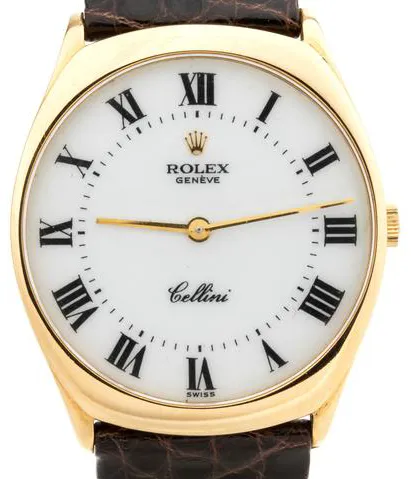 Rolex Cellini 4133 31mm Yellow gold White