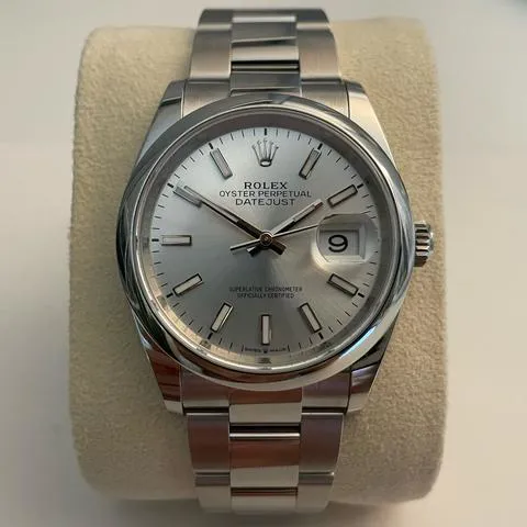 Rolex Datejust 36 126200 36mm Stainless steel Silver